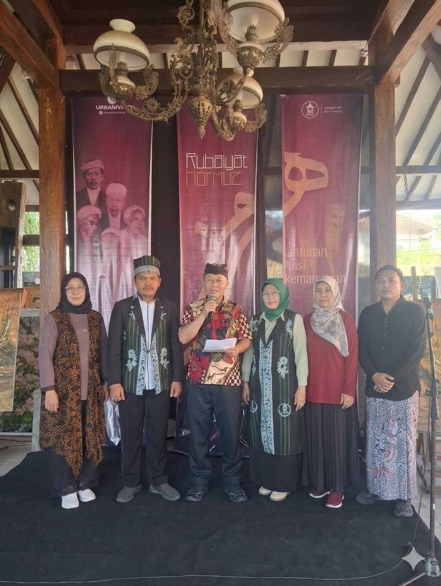 Kolaborasi Sastra Banyuwangi Menggema di Rubaiyat Hormuz Langgar Art, Tekankan Kekuatan Ekspresi Kultural