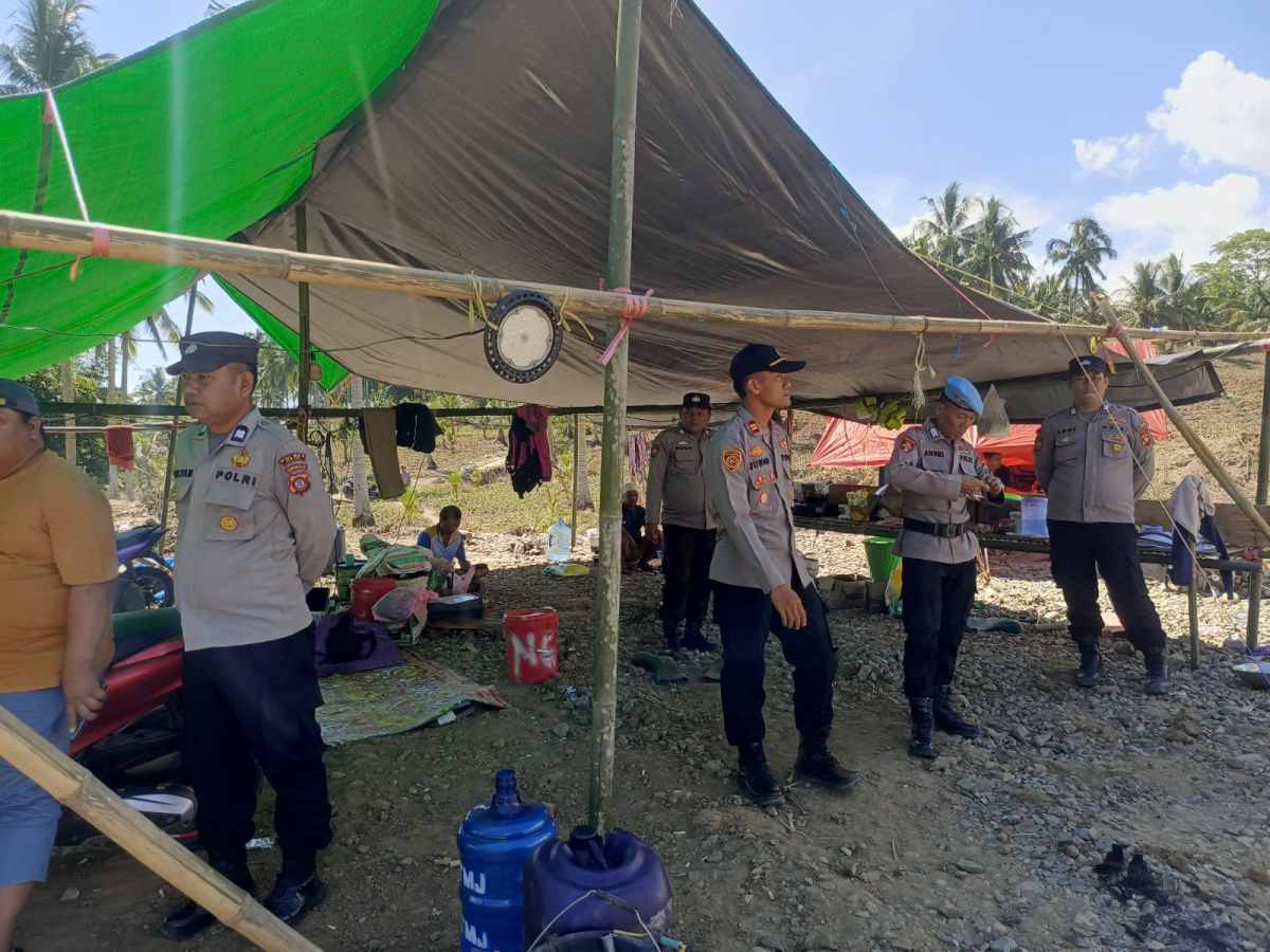 Digerebek Polisi, PETI di Boalemo Bongkar Camp dan Tinggalkan Lokasi 