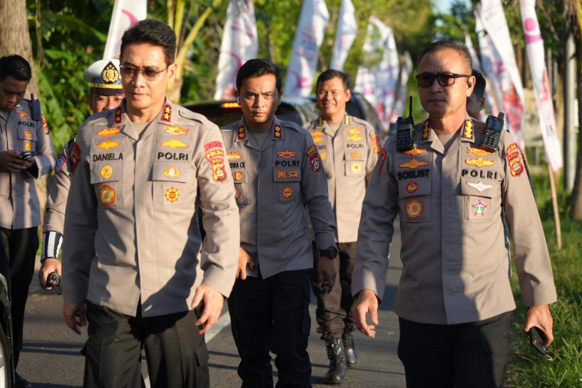 Cek Rute & Tinjau Pengambilan Race Pack Kapolda Bali Pastikan Kemala Run 2026 Berjalan Aman & Lancar
