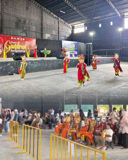 Event “Ekspresi Gandrung” Digelar Gratis di Banyuwangi Park, Warga Antusias Hadir