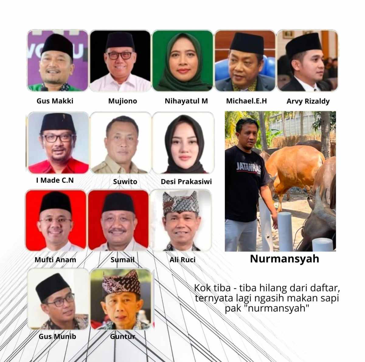 PLOT TWIST! Sempat “Hilang” dari Radar The Next Leader Banyuwangi 2029, Pak Nurmansyah Ternyata Asyik di Kandang Sapi