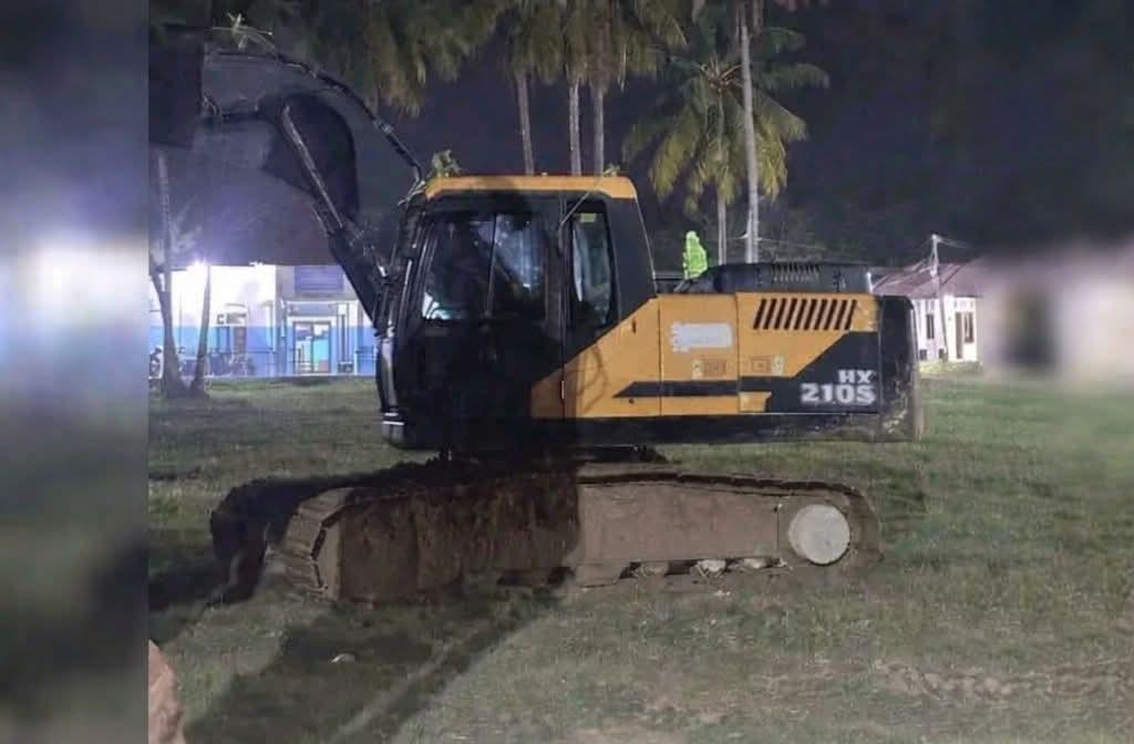 Polres Pohuwato Amankan Alat Berat di Lokasi Tambang Emas Ilegal Desa Hulawa