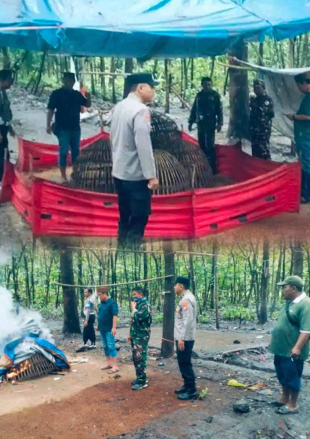 BRAVO Pak Kopolres, Perjudian Sabung Ayam Aduan di Sendangrejo - Jombang Berakhir Penggerebekan!!!, Miskipun Dalang Otaknya Tersenyum Tipis???