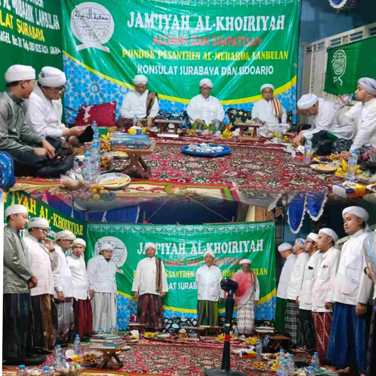 Pengajian Rutin Dua Bulanan, Jam’iyah Al Khoiriyah Hadirkan Majelis Kyai Al Mubarok Lanbulan
