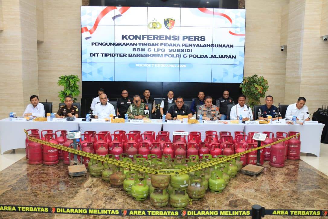 Polri Ungkap 330 Tersangka Penyalahgunaan BBM dan LPG Subsidi dalam 13 Hari