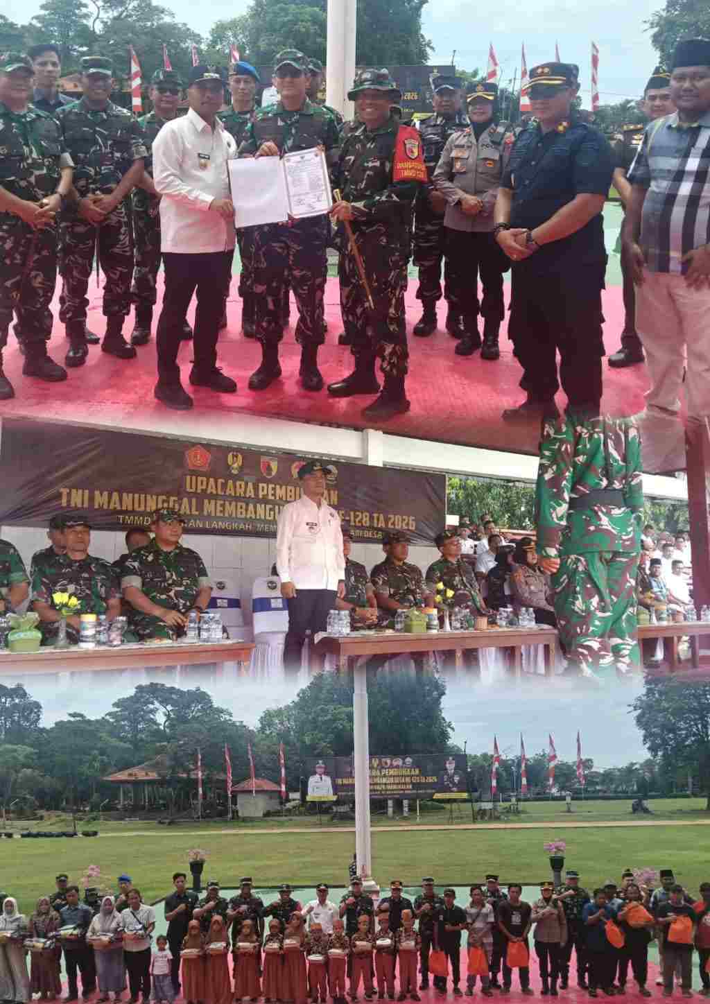 Kasiter 084/BJ, TMMD Ke-128 Perkuat Sinergi Bersama Rakyat