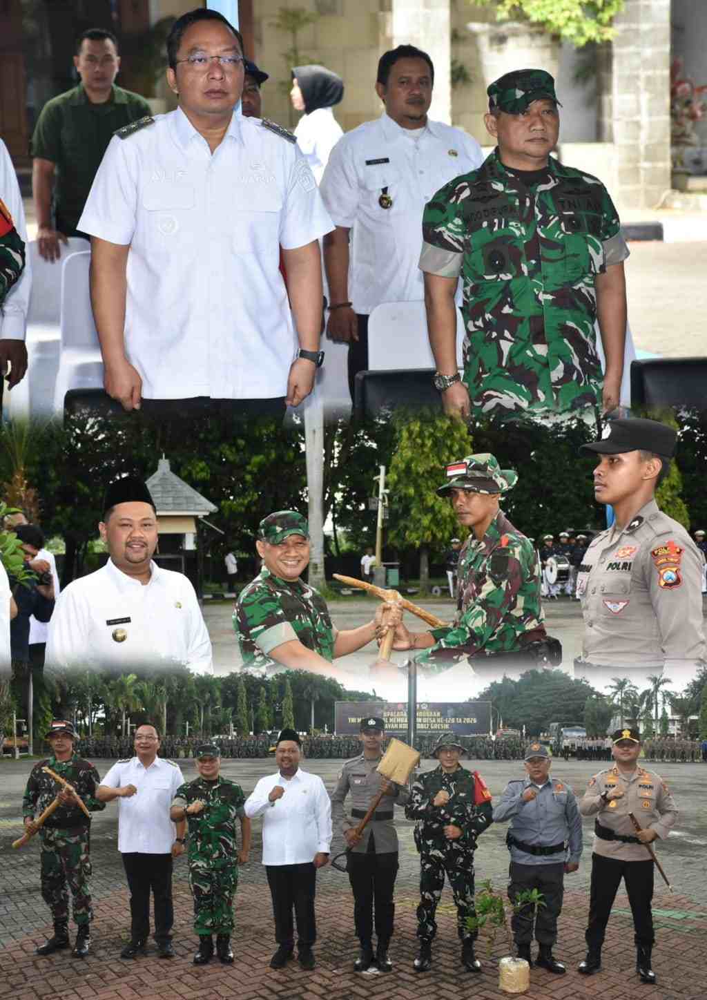 TMMD Ke-128 Gelar Kasrem 084/BJ Wujud Sinergi TNI-Rakyat