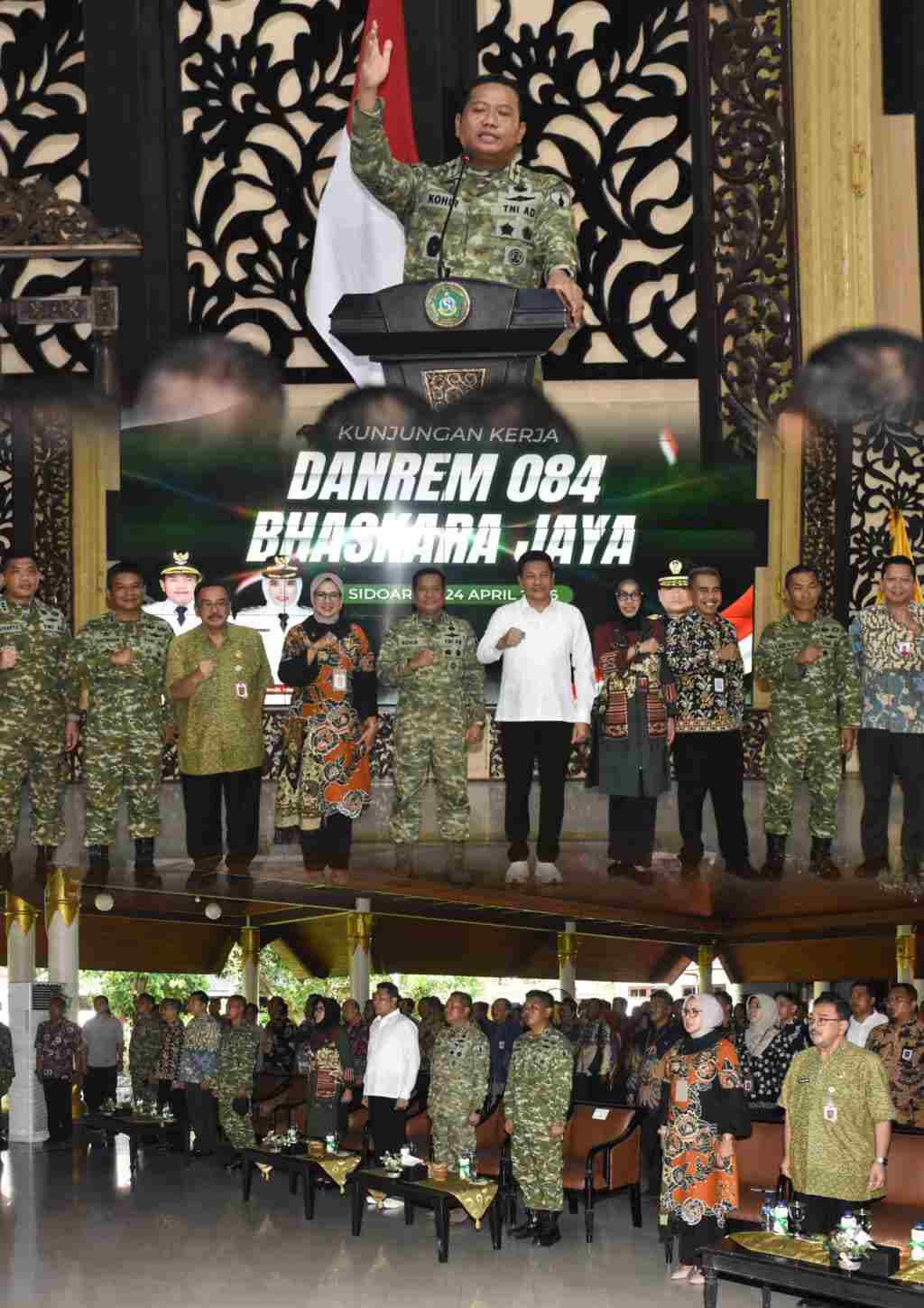 Sinergi TNI dan Pemda, Menjaga Senyum Rakyat Sidoarjo  ‎