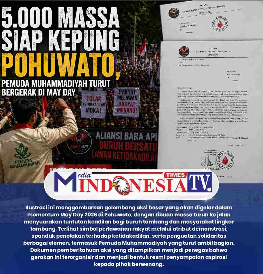 5.000 Massa Siap Kepung Pohuwato, Pemuda Muhammadiyah Turut Bergerak di May Day