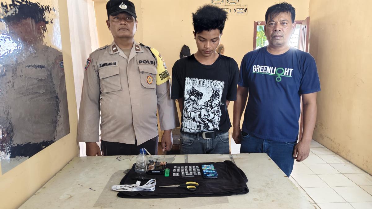 Tegas Tanpa Ampun, Polsek Dolok Batu Nanggar Sikat Peredaran Narkoba di Simalungun