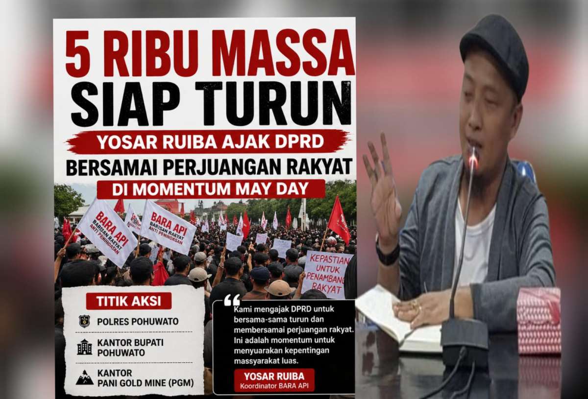 5 Ribu Massa Siap Turun, Yosar Ruiba Ajak DPRD Bersamai Perjuangan Rakyat di May Day