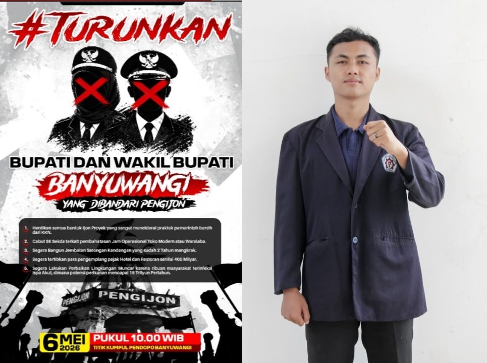 Wakil Ketua BEM POLIWANGI Serukan Masyarakat dan Mahasiswa Agar Tidak Terprovokasi Dengan Seruan Turunkan Bupati dan Wakil Bupati Banyuwangi