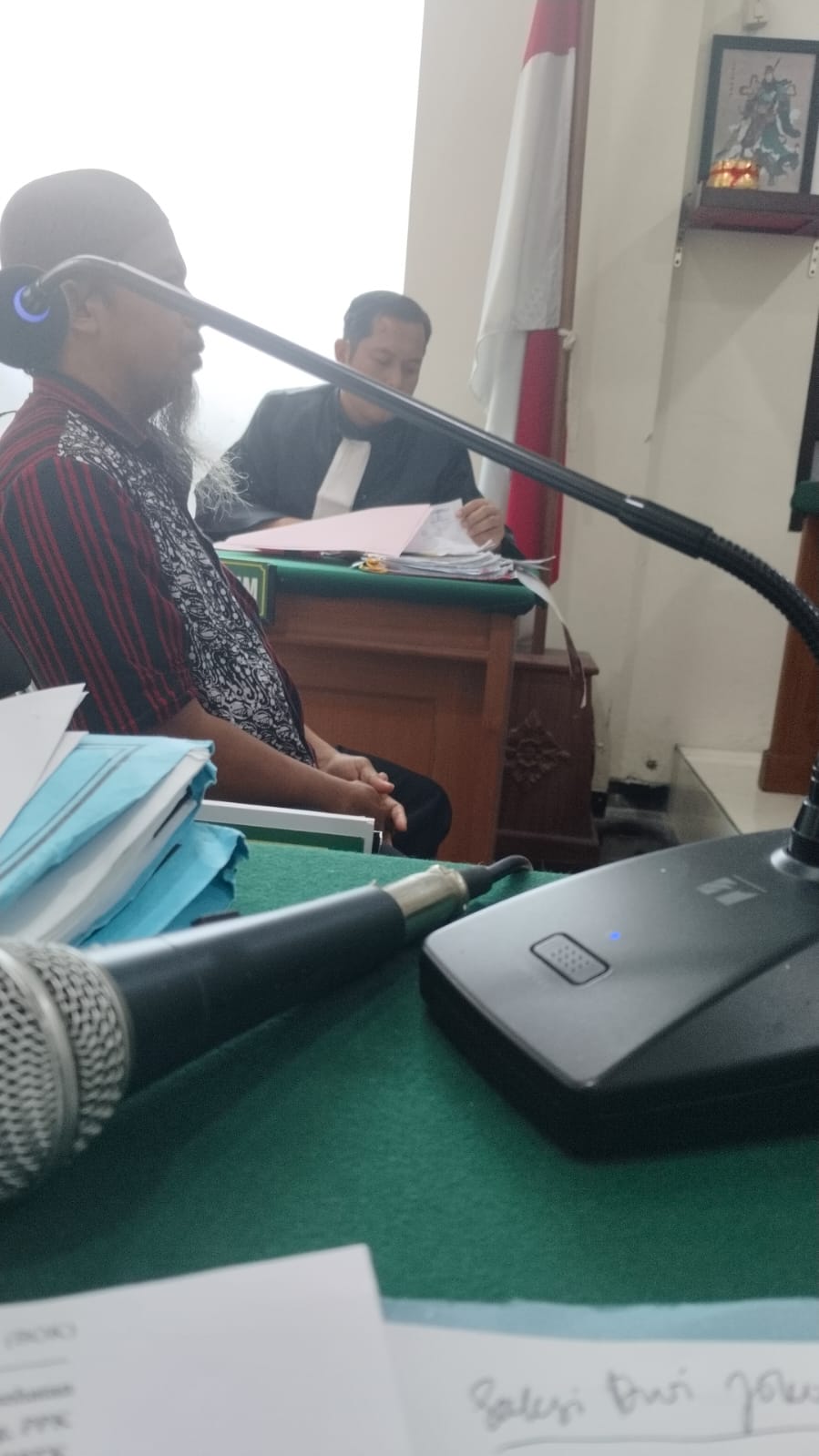 Dua Terdakwa Menyatakan Hanya menjalankan Perintah