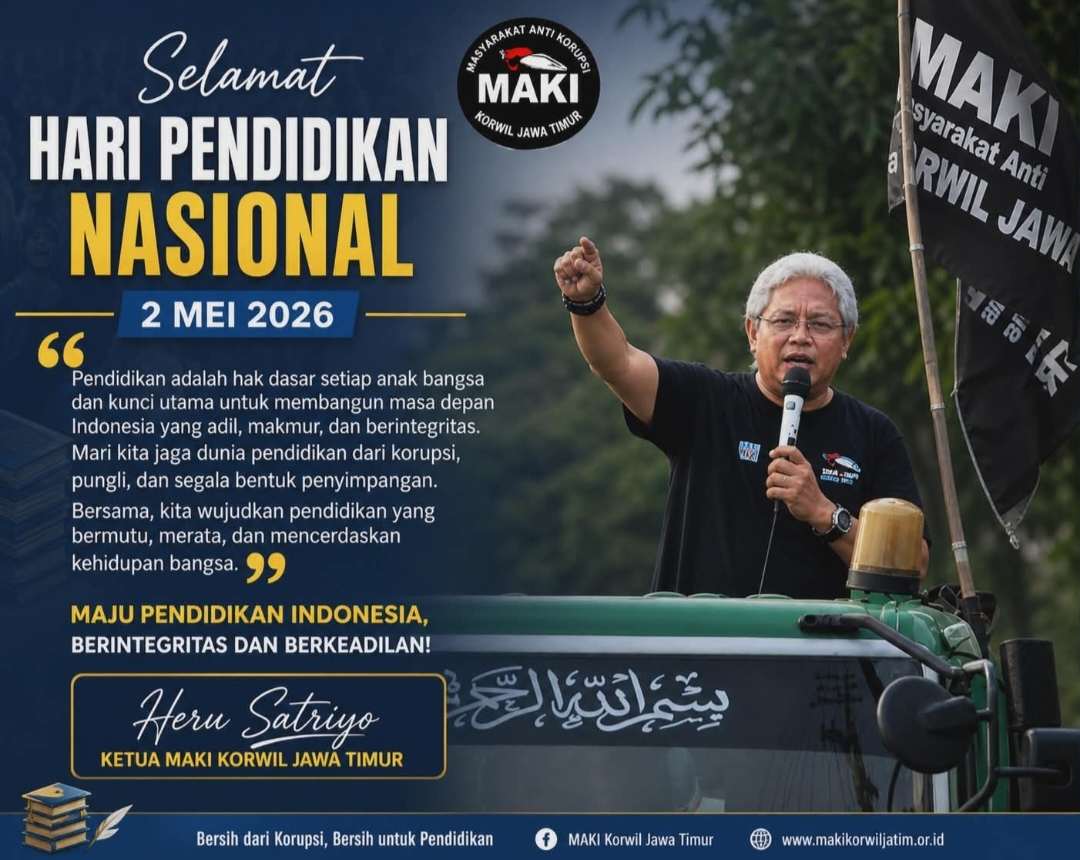MAKI Jatim Berteriak Lantang Mau Diapakan Sekolah yang Tercemar: Ketika Korupsi Menggerogoti Masa Depan Bangsa dari Dalam