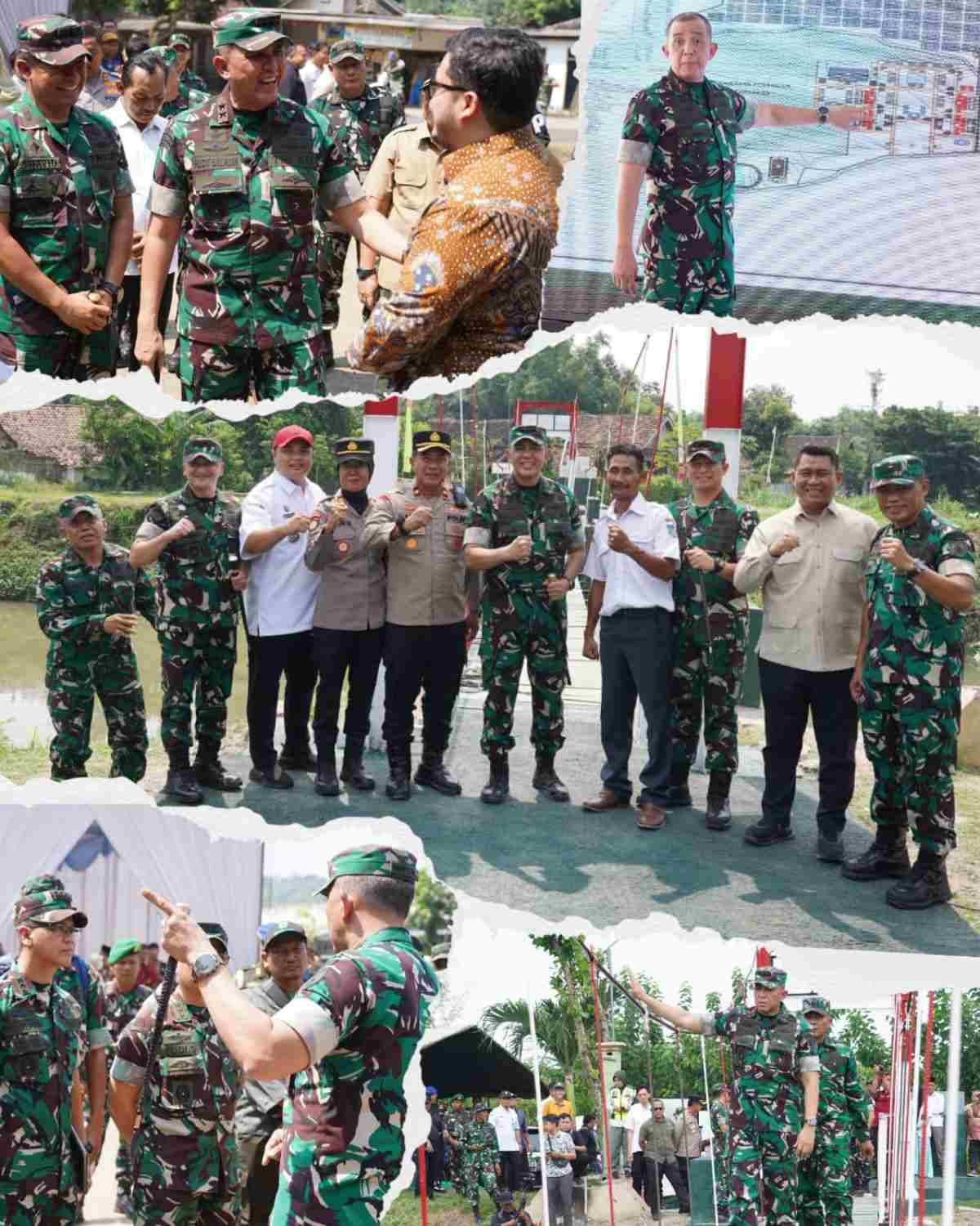 Pangdam V/Brawijaya Tinjau Pembangunan Yonif TP Kesatria Joyoboyo dan Infrastruktur Strategis Kediri