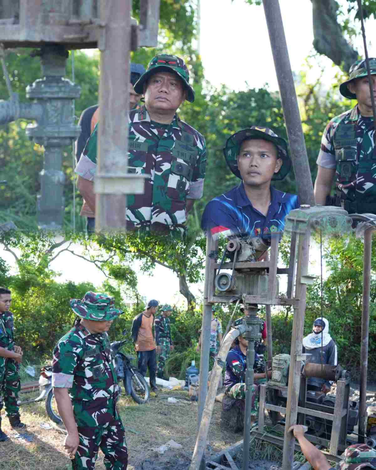 Danrem Tinjau Sumur Bor TMMD, Pastikan Air Jadi Harapan Petani Slempit