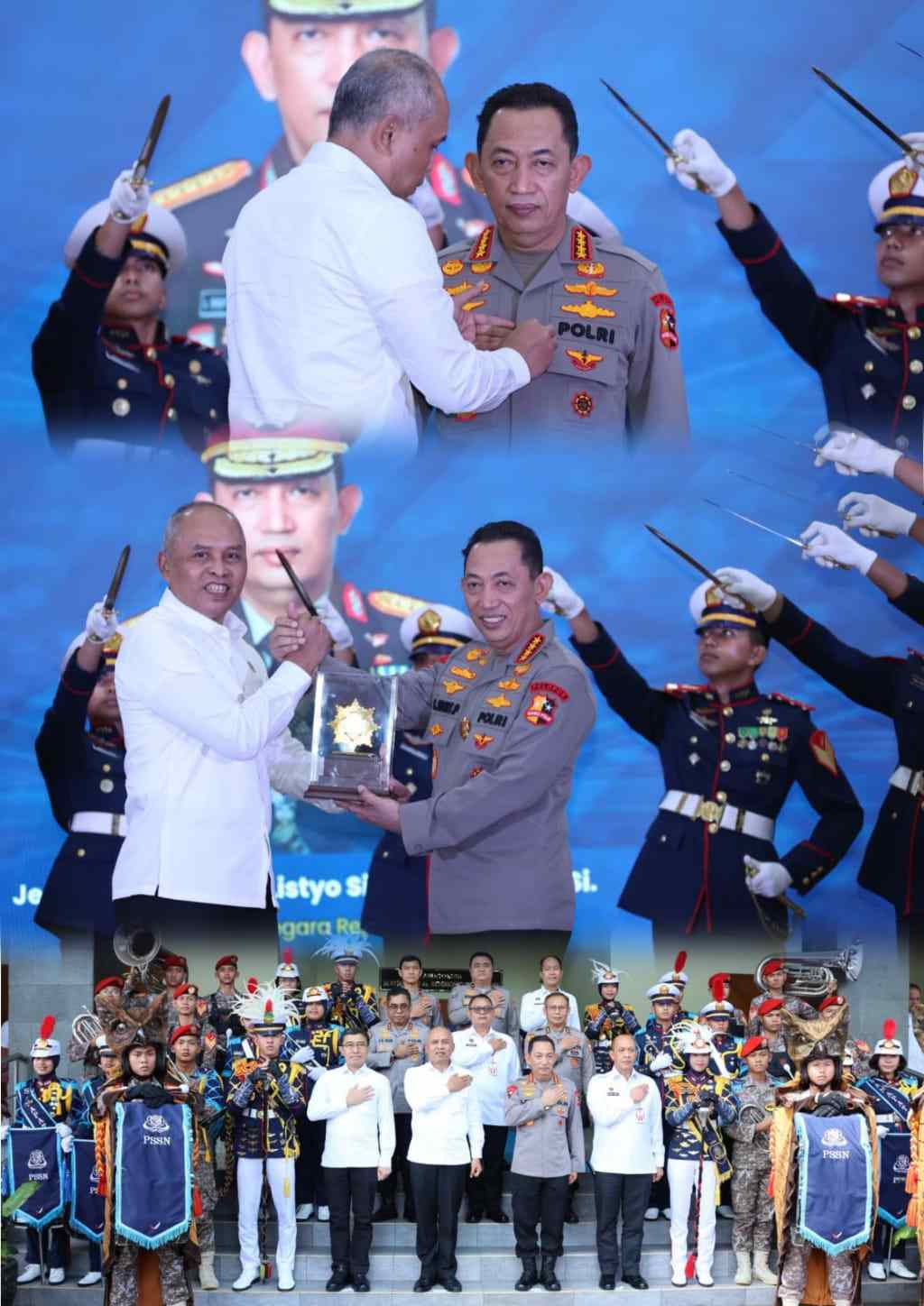 Kapolri Terima Adhi Bhakti Senapati, Jadi Motivasi Perkuat Sinergi Keamanan Siber