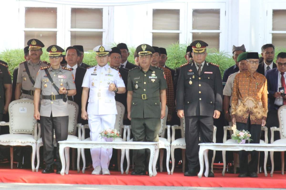 Kasdim 0825/Banyuwangi Laksanakan Upacara Bendera Kebangkitan Nasional Ke-118 Tahun 2026