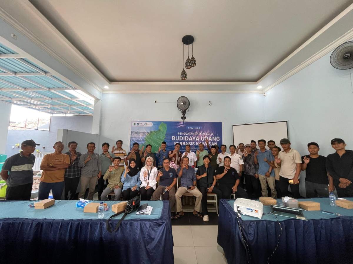 Tingkatkan Produktivitas Tambak, BKNU Banyuwangi Perkuat Edukasi Budidaya Berkelanjutan