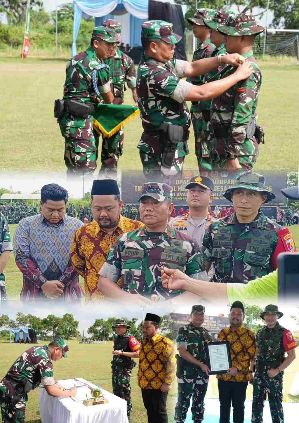 DANREM 084/BJ PIMPIN PENUTUPAN TMMD KE-128 TA 2026 DI GRESIK