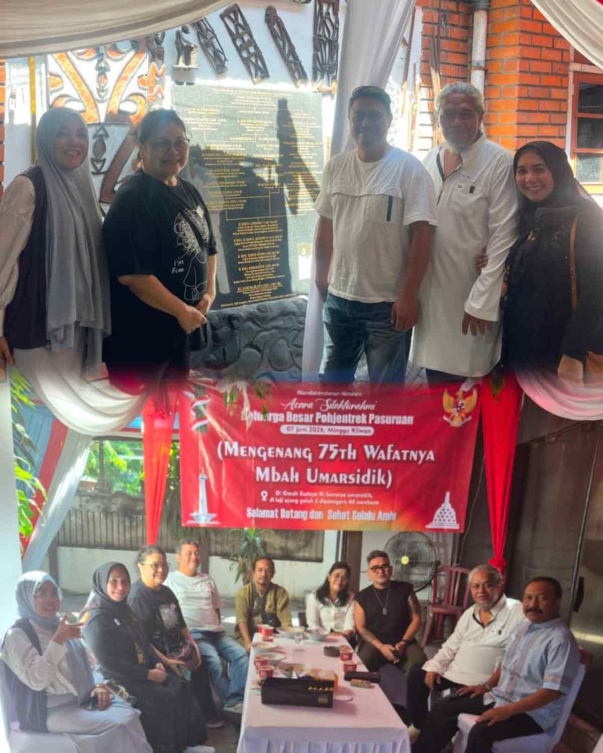 Heru Satriyo MAKI Jatim Menjaga Tali Silaturahmi, Merawat Warisan Leluhur: Haul ke-75 Mbah Umarsidik Menjadi Perekat Persaudaraan Lintas Generasi